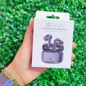 Audífonos Bluetooth Recargables Incluye cable 1M Tipo C para carga.
