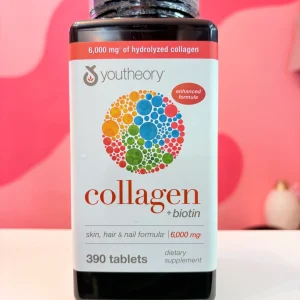 Youtheory Collagen + biotin 390 tablets