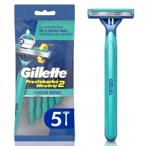 Gillette Afeitadora Desechable  Prestobarba Ultragrip 2 x 5 Uds