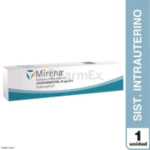 Mirena 20 mcg / 24 h x 1 Dispositivo Intrauterino