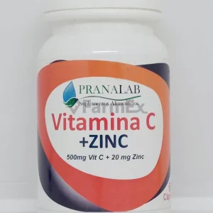 Vitamina C 500 mg + Zinc 20 mg x 60 cáps